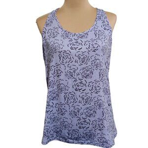 Roadrunner Sports Womens Tank Top Racerback Athletic Yoga Rose Purple Size XL